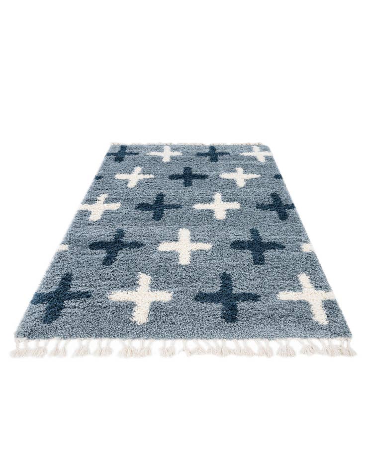 Detail image of  5' 4 x 7' 7 Athena Shag Rug