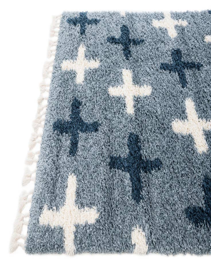 Detail image of  5' 4 x 7' 7 Athena Shag Rug