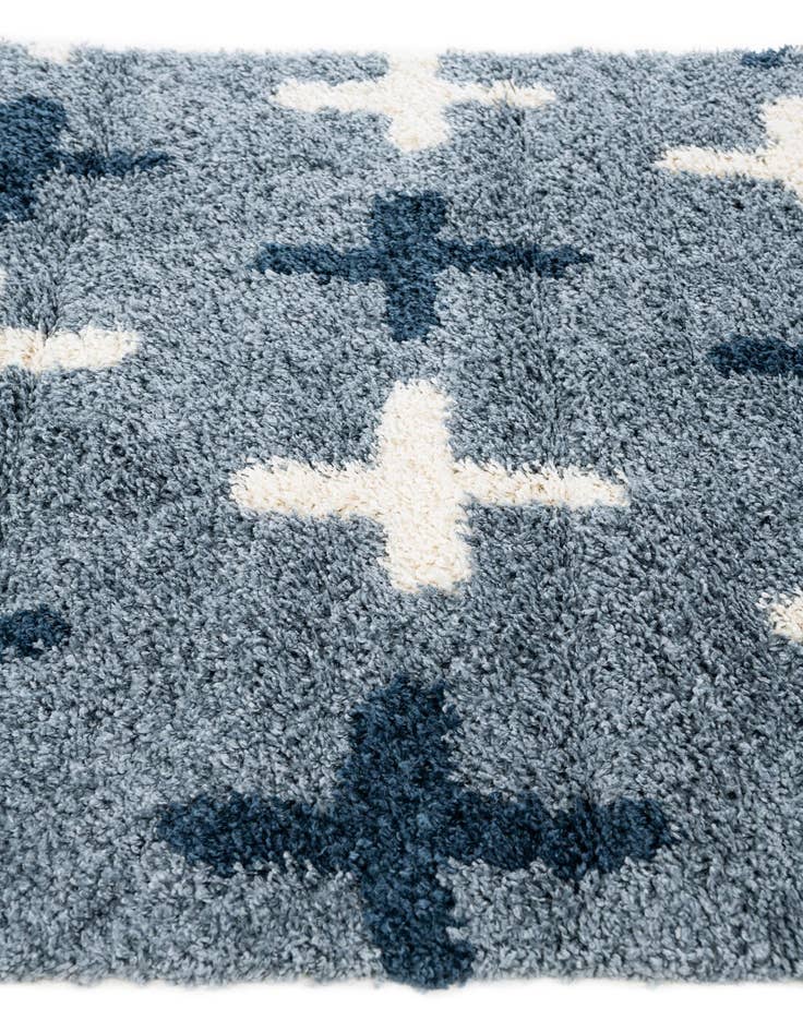 Detail image of  5' 4 x 7' 7 Athena Shag Rug