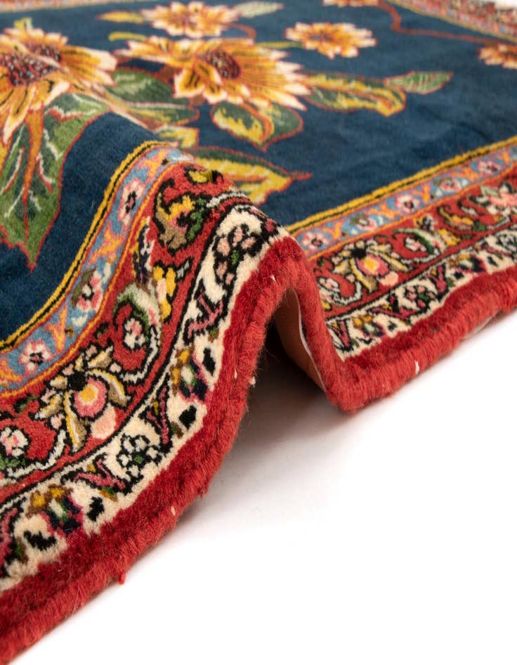 Detail image of  3' 5 x 4' 10  Hand Knotted Bachtiar Persian Wool Rug