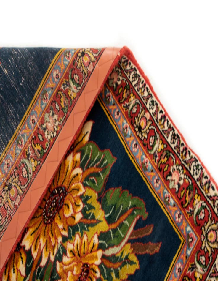 Detail image of  3' 5 x 4' 10  Hand Knotted Bachtiar Persian Wool Rug