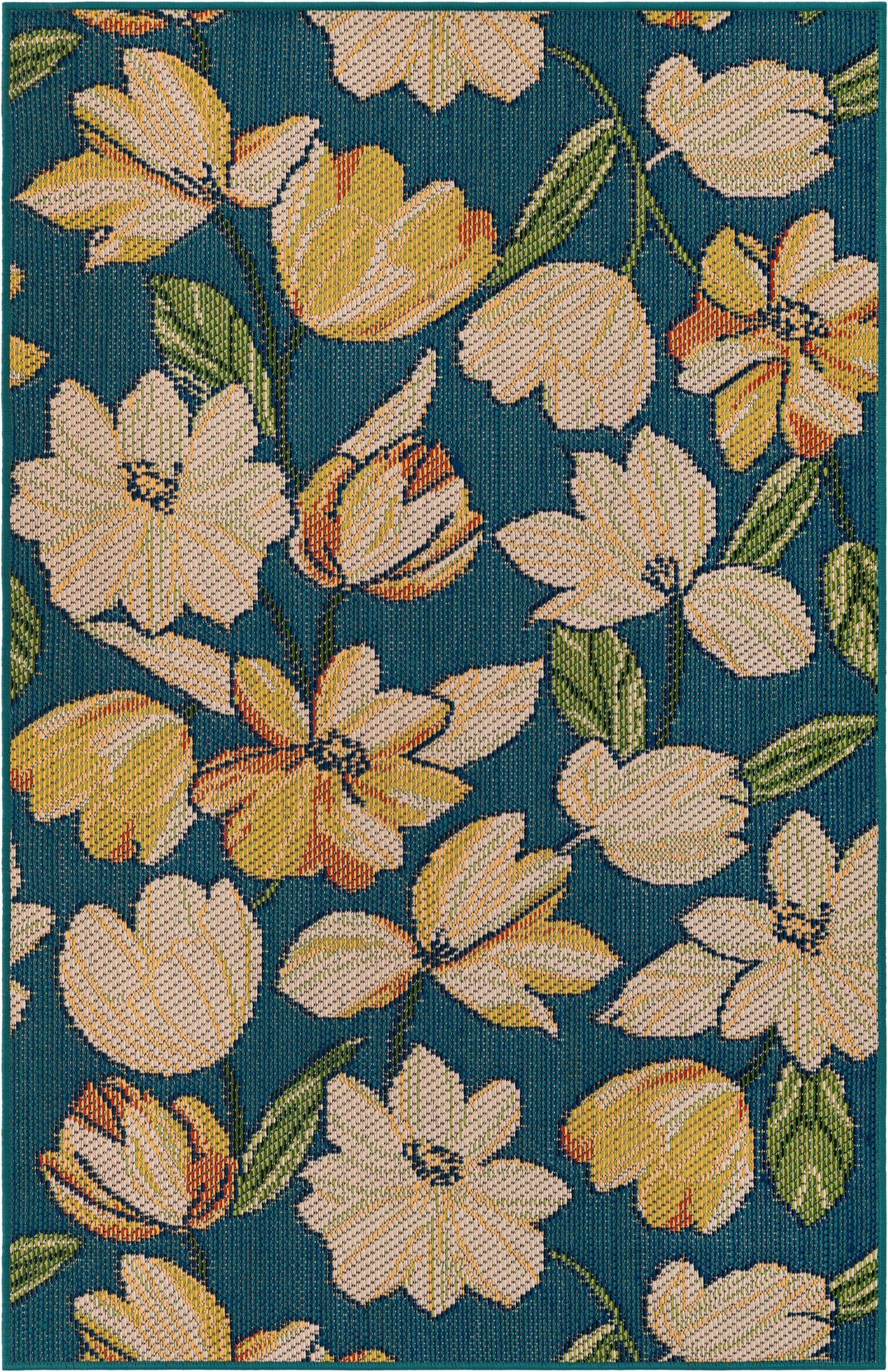  4' x 6'  Washable Baja Indoor / Outdoor Rug