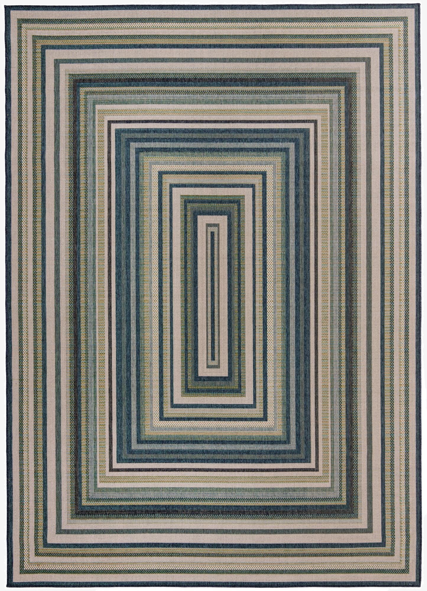  9' x 12'  Washable Baja Indoor / Outdoor Rug