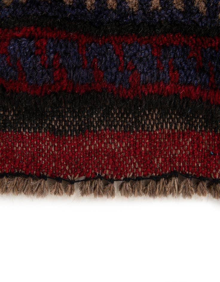 Detail image of  3' 1 x 4' 9  Hand Knotted Balouch Persian Wool Rug