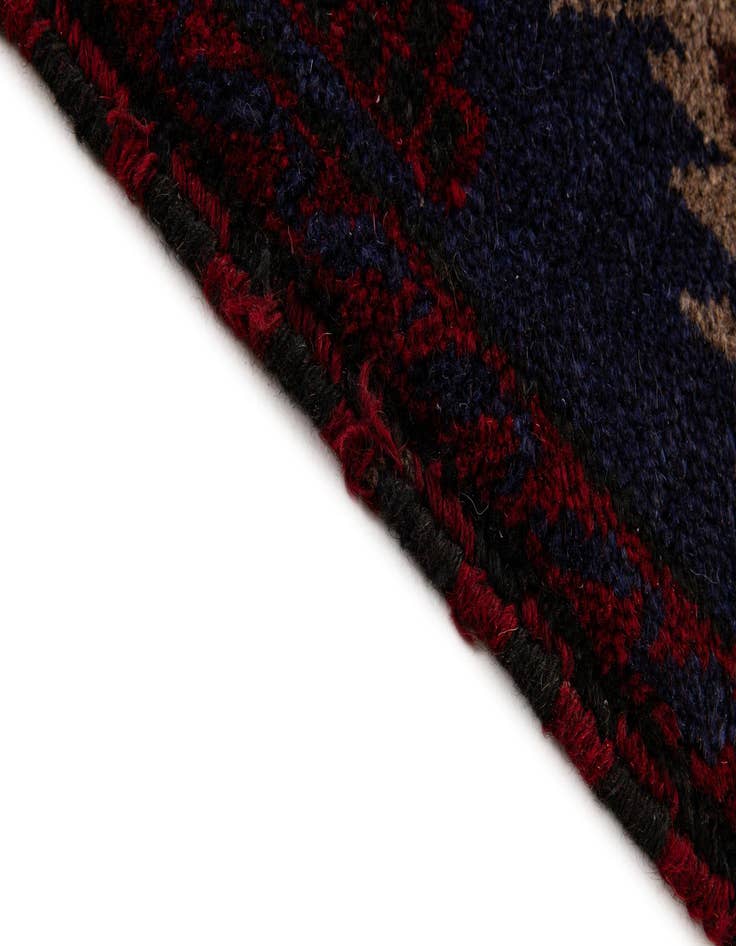 Detail image of  3' 1 x 4' 9  Hand Knotted Balouch Persian Wool Rug