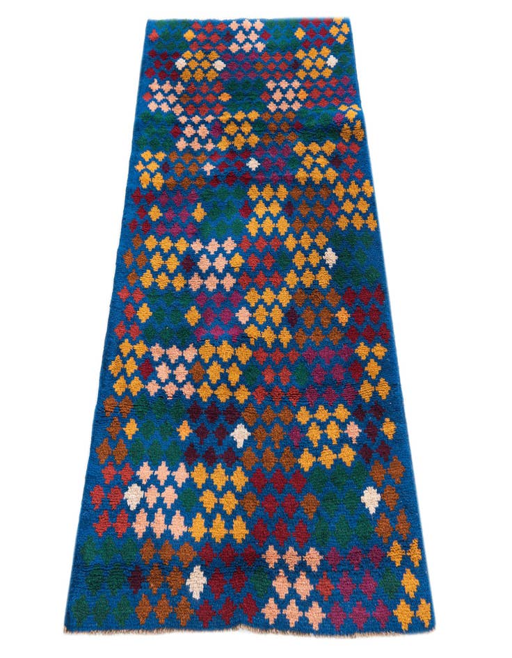 Detail image of  2' 9 x 4' 7  Hand Knotted Balouch Wool Rug