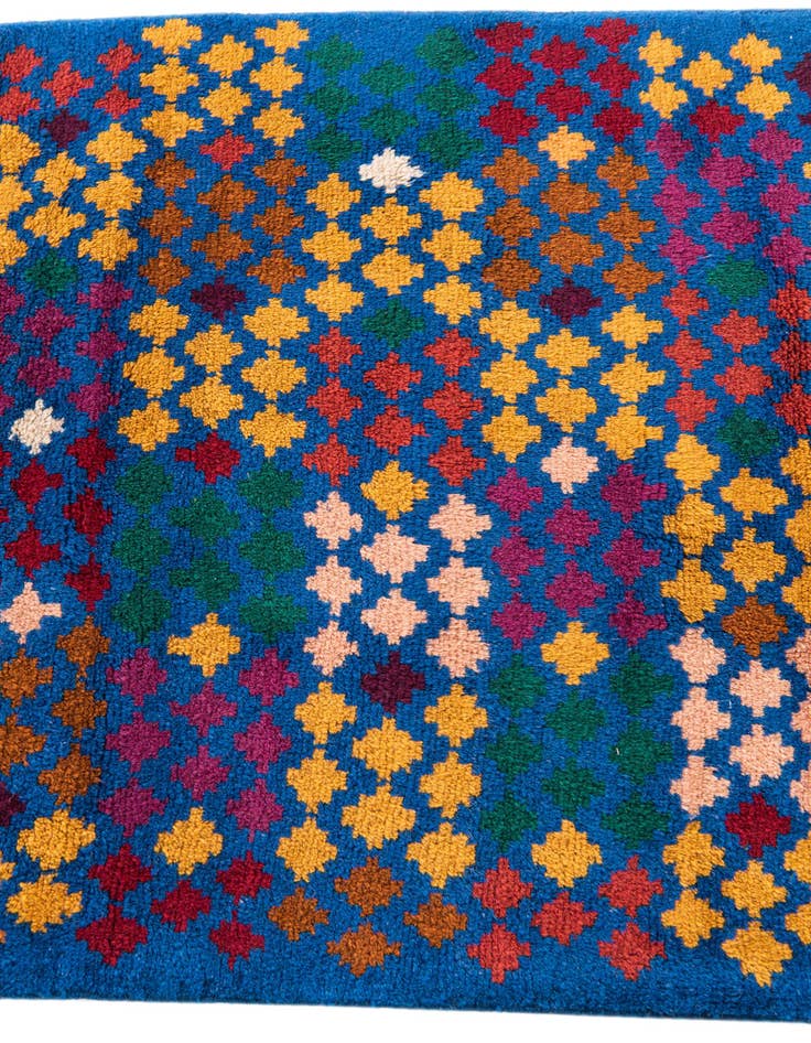 Detail image of  2' 9 x 4' 7  Hand Knotted Balouch Wool Rug