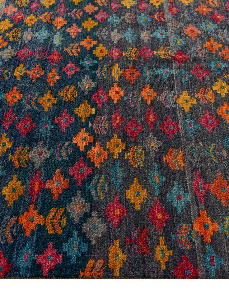 Detail image of 5' 11 x 7' 10 Hand Knotted Balouch Wool Rug