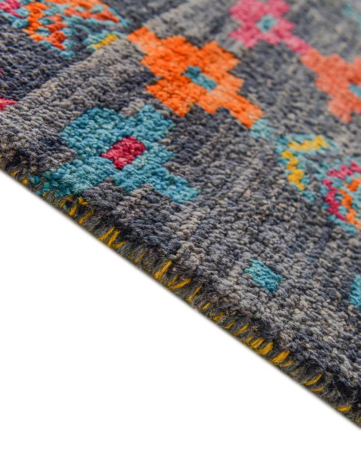 Detail image of 5' 11 x 7' 10 Hand Knotted Balouch Wool Rug