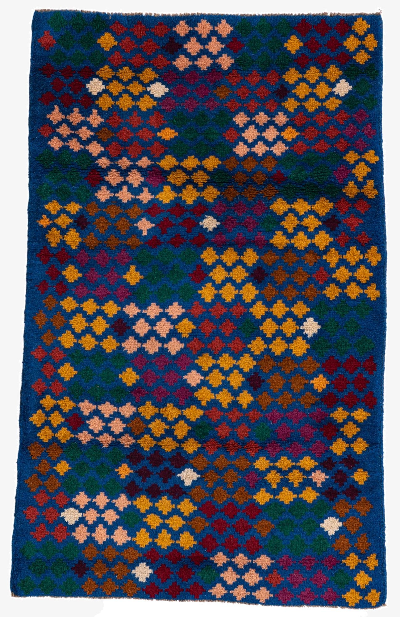  2' 9 x 4' 7  Hand Knotted Balouch Wool Rug