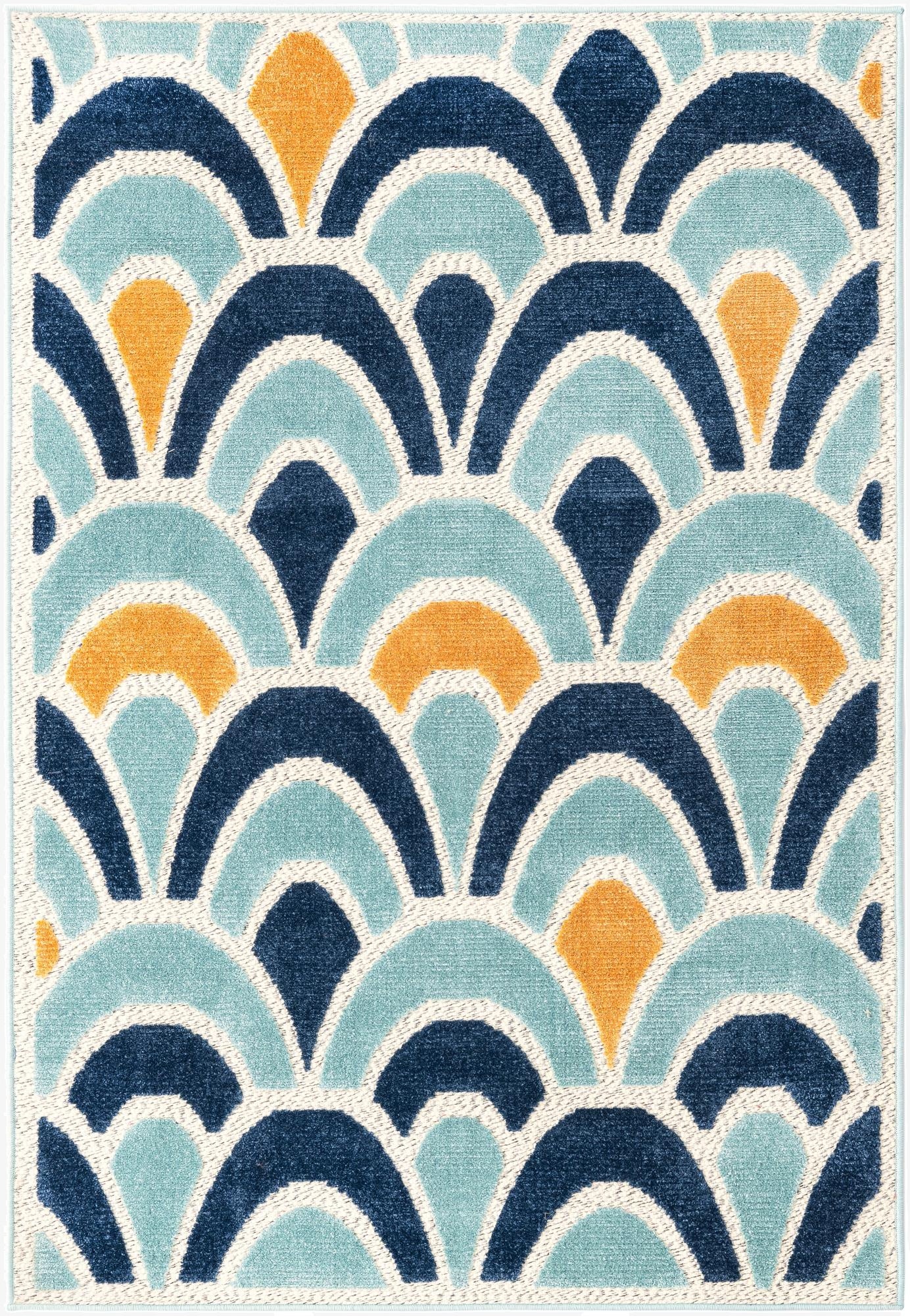  4' x 6'  Washable Belize Indoor / Outdoor Rug