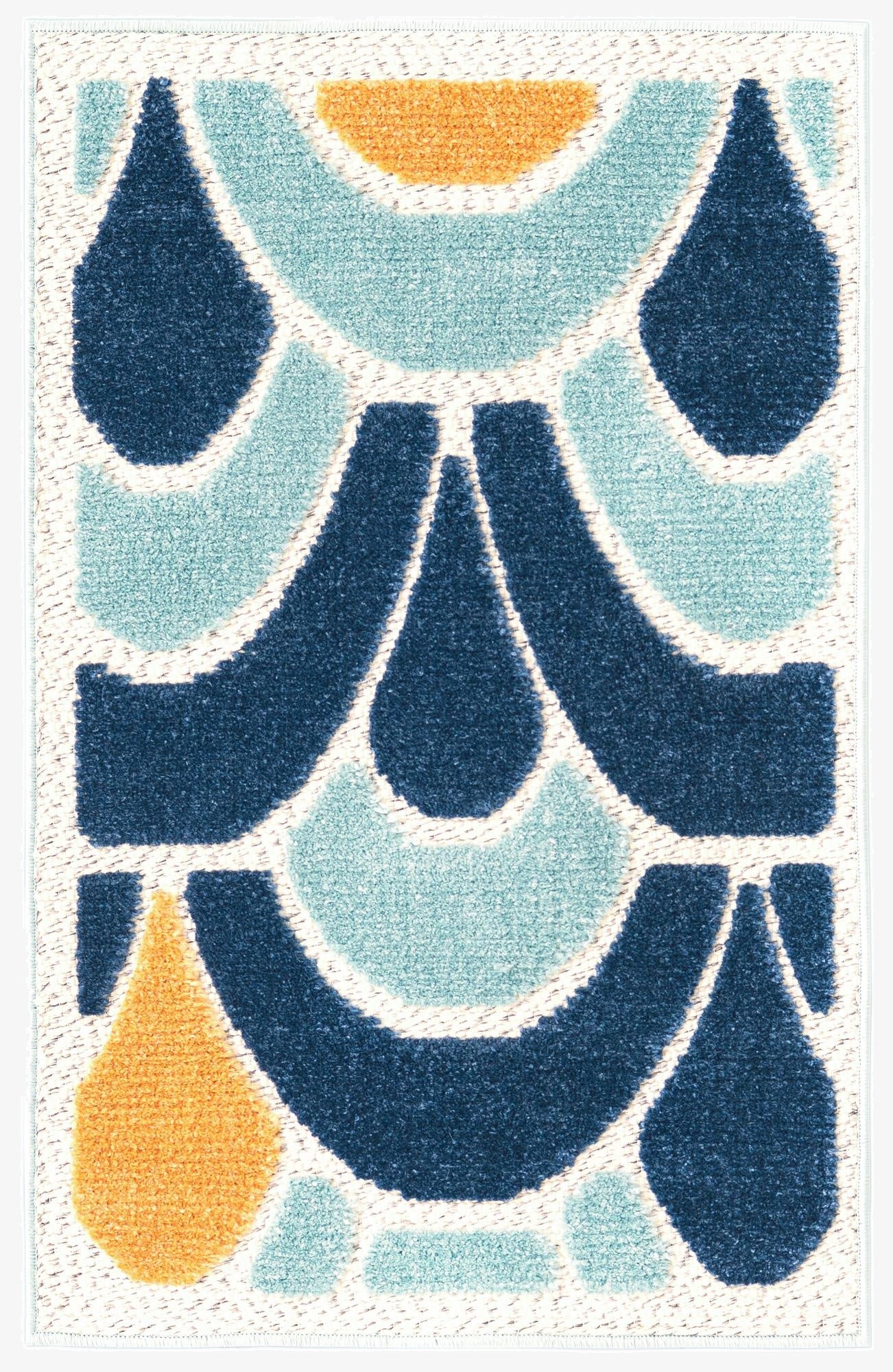 2' x 3'  Washable Belize Indoor / Outdoor Rug
