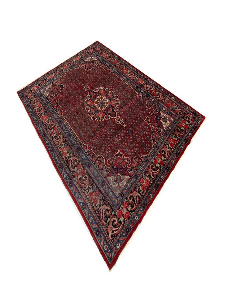 Detail image of  8' 5 x 11' 11  Hand Knotted Bidjar Persian Rug