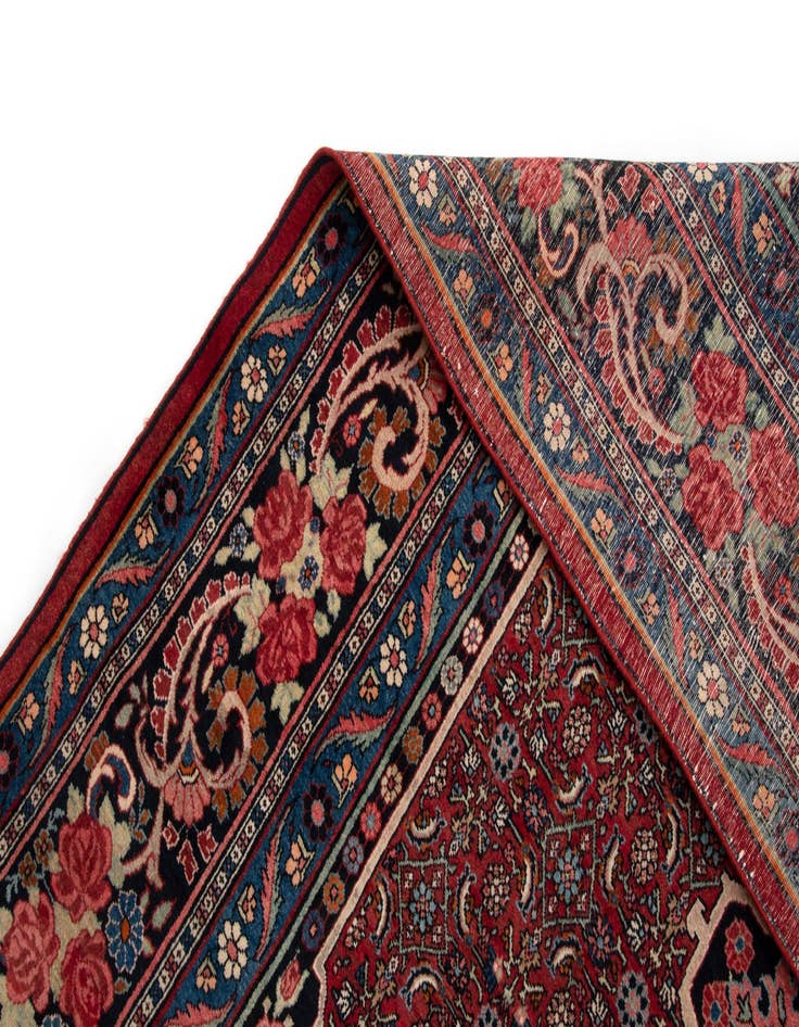 Detail image of  8' 5 x 11' 11  Hand Knotted Bidjar Persian Rug