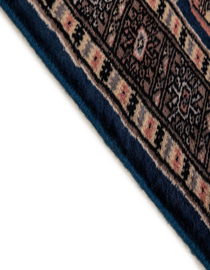 Detail image of  2' 2 x 3'  Hand Knotted Bokhara Oriental Wool Rug