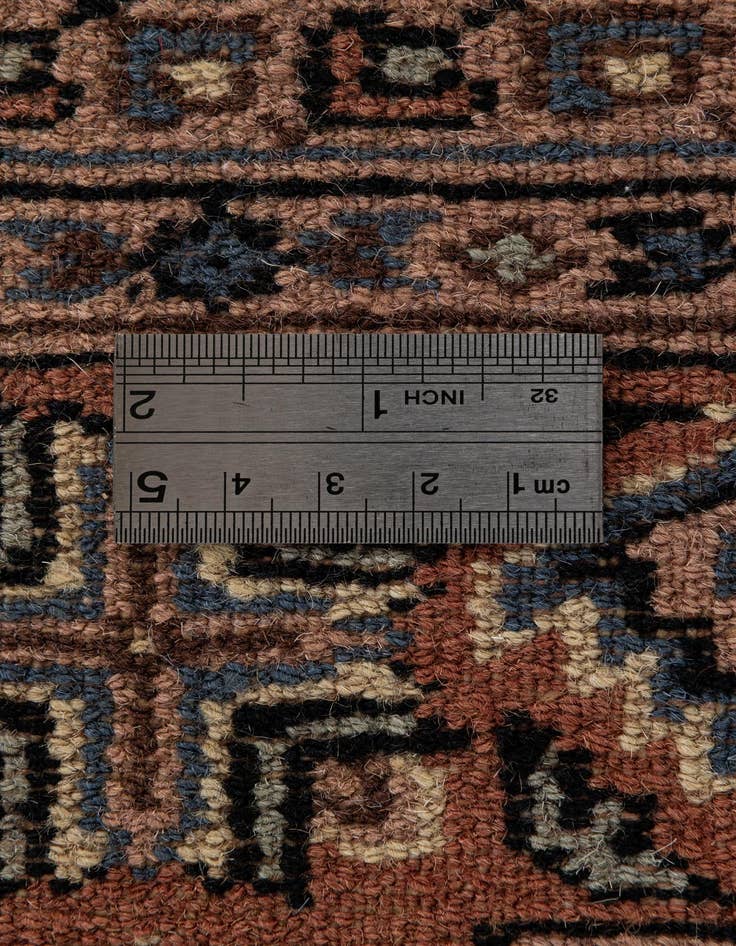 Detail image of  4' 2 x 6' 7  Hand Knotted Bokhara Wool Rug