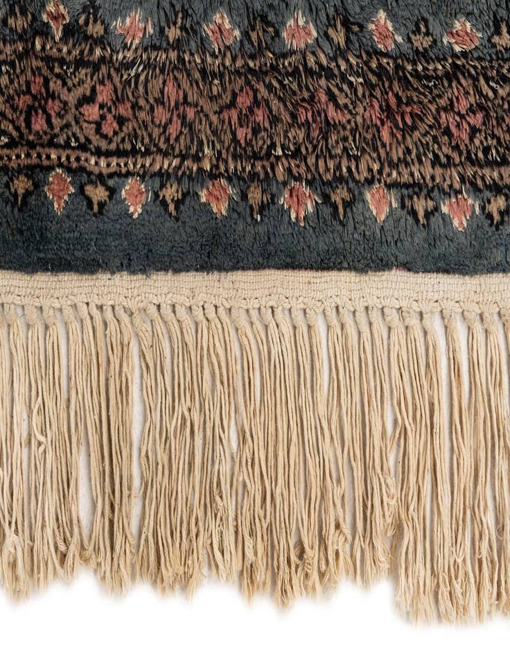 Detail image of  6' 2 x 8' 10  Hand Knotted Bokhara Oriental Rug