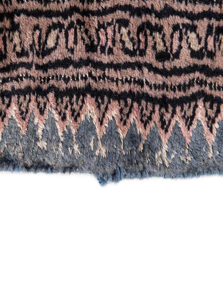 Detail image of  6' 2 x 8' 10  Hand Knotted Bokhara Oriental Rug