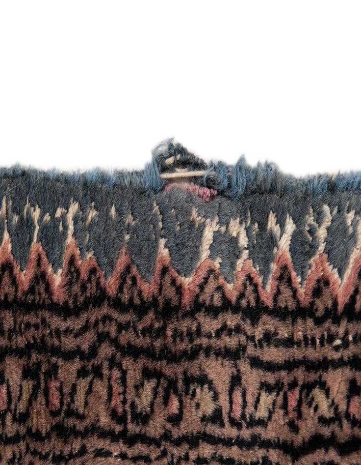 Detail image of  6' 2 x 8' 10  Hand Knotted Bokhara Oriental Rug