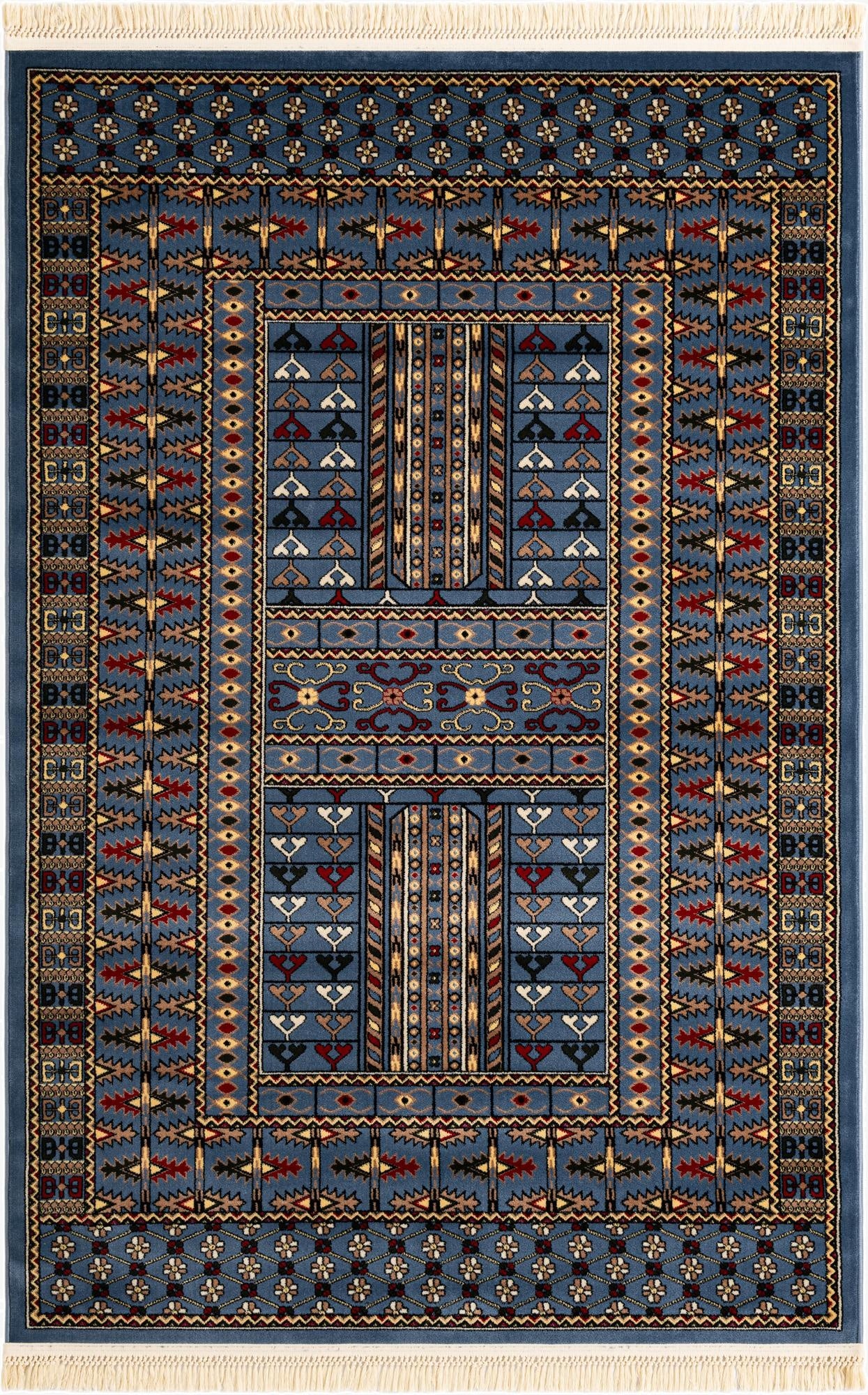  5' 3 x 8' Bokhara Rug