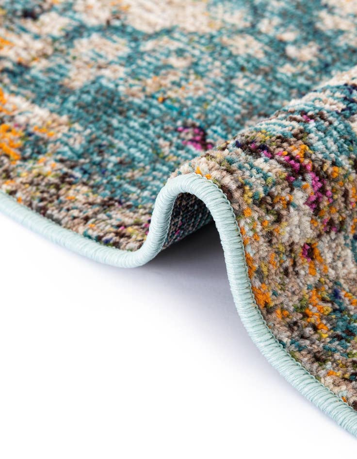 Detail image of  5' x 8'  Washable Carnevale Rug