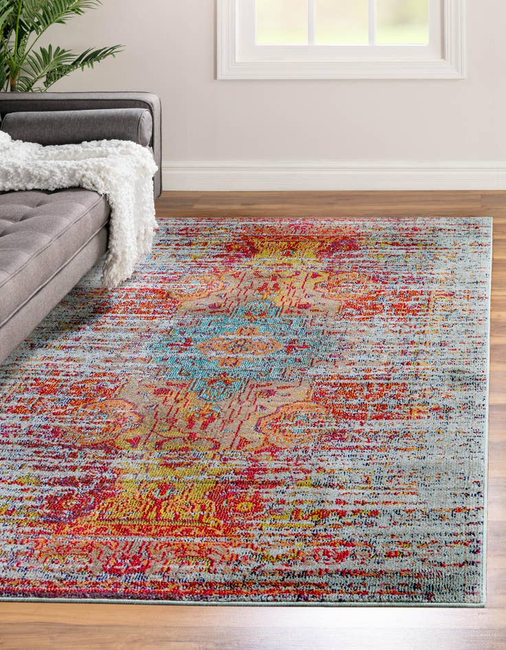Detail image of  8' x 10'  Washable Carnevale Rug