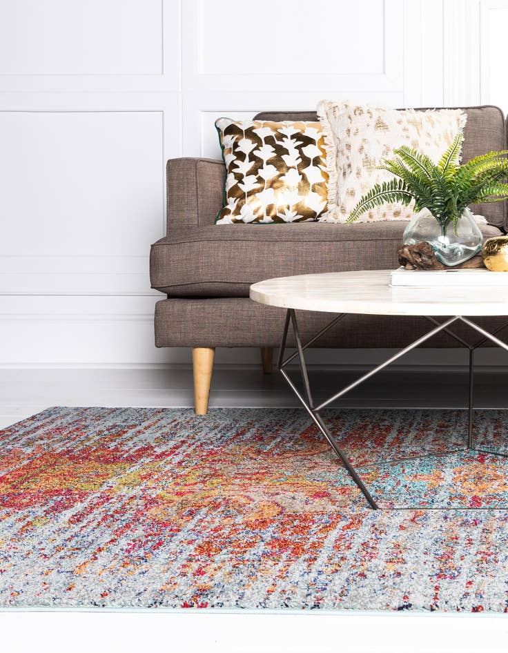 Detail image of  8' x 10'  Washable Carnevale Rug