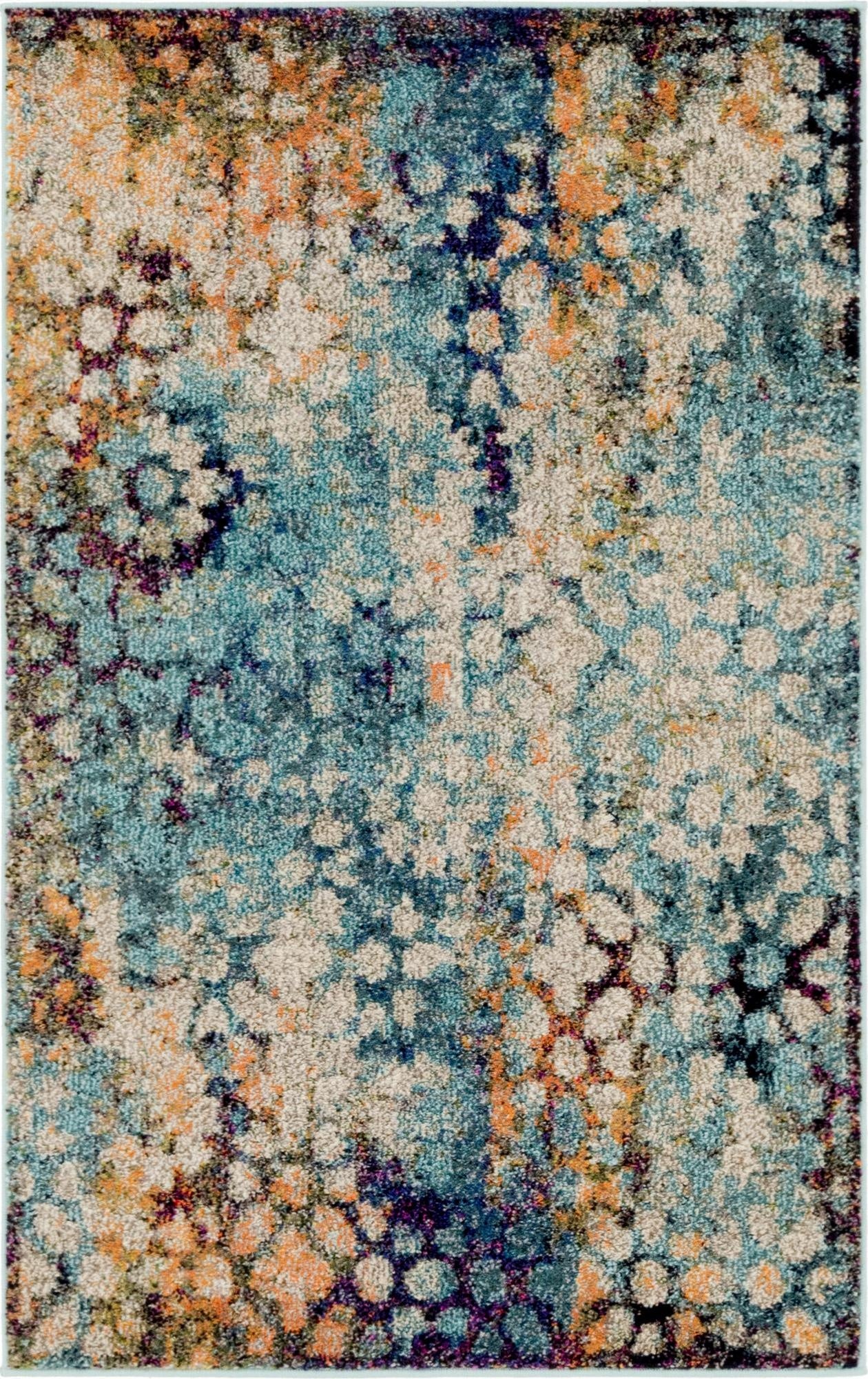  3' 3 x 5' 3  Washable Carnevale Rug