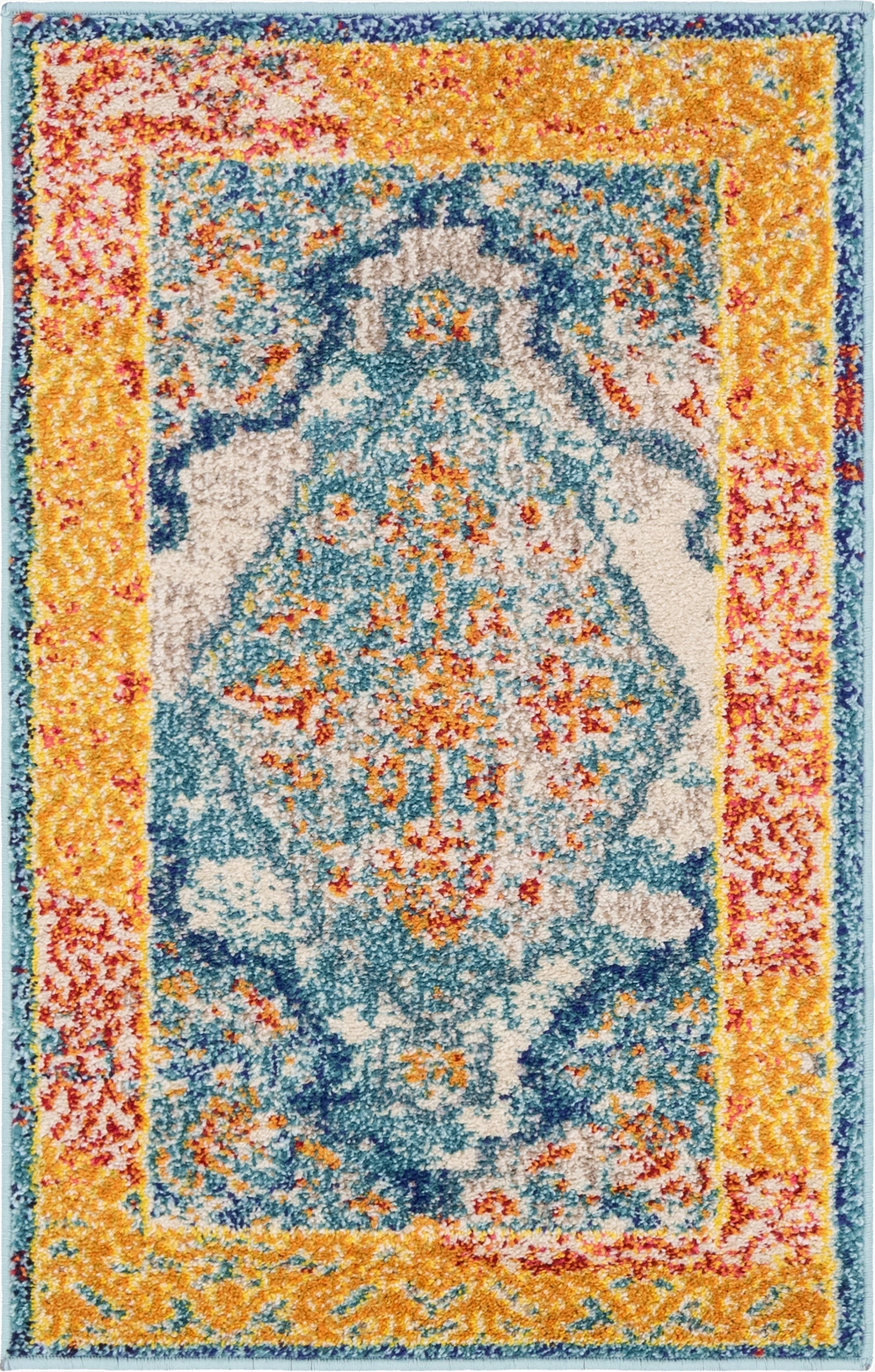  2' 2 x 3'  Washable Carnevale Rug