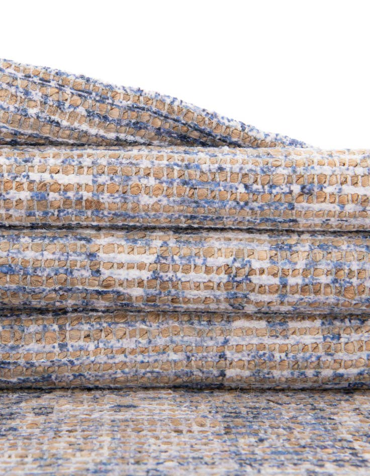 Detail image of  9' x 12'  Hand Woven Chenille Jute Rug