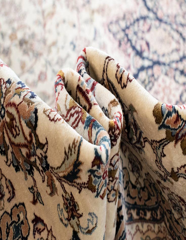 Detail image of  8' 4 x 11' 8  Hand Knotted China Fine Silk Rug