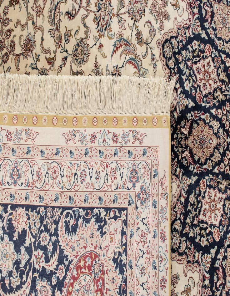 Detail image of  8' 4 x 11' 8  Hand Knotted China Fine Silk Rug