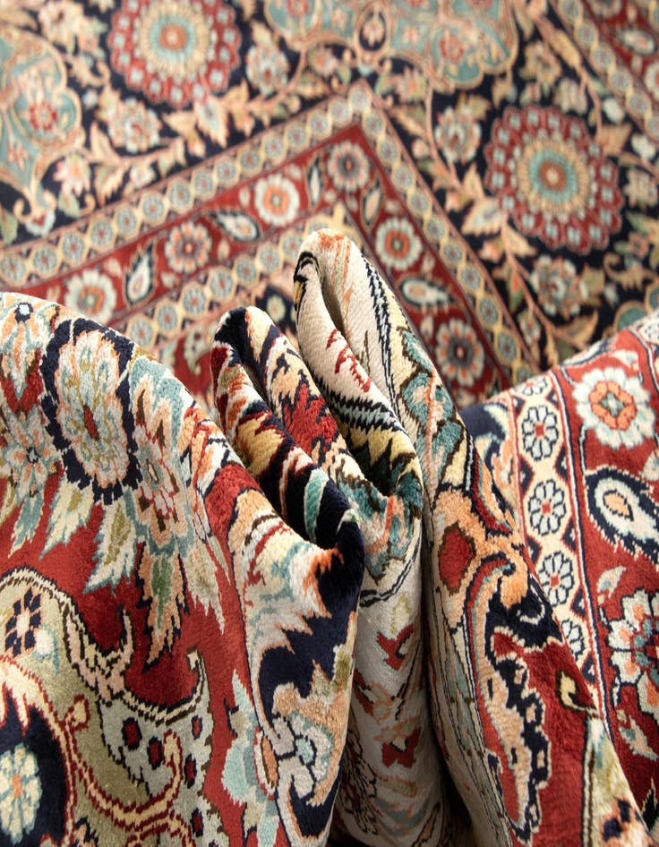 Detail image of  6' 8 x 9' 8  Hand Knotted China Rug