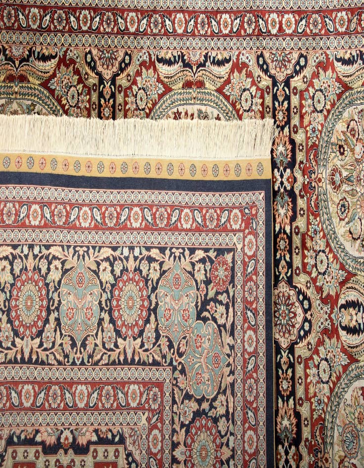 Detail image of  6' 8 x 9' 8  Hand Knotted China Rug