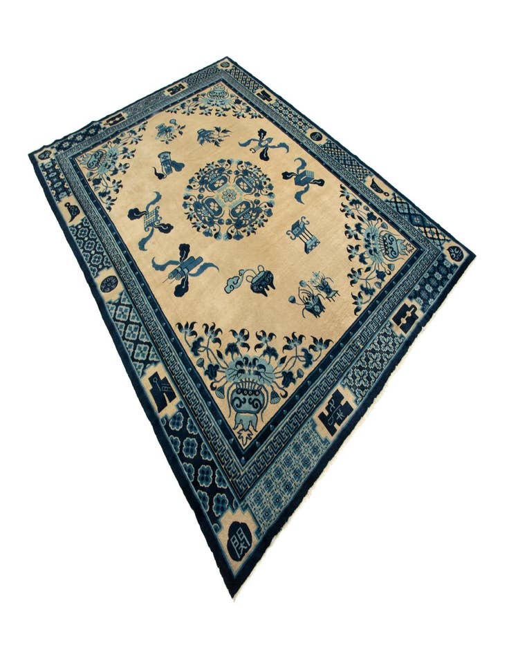 Detail image of  8' 11 x 11' 7  Hand Knotted China Rug