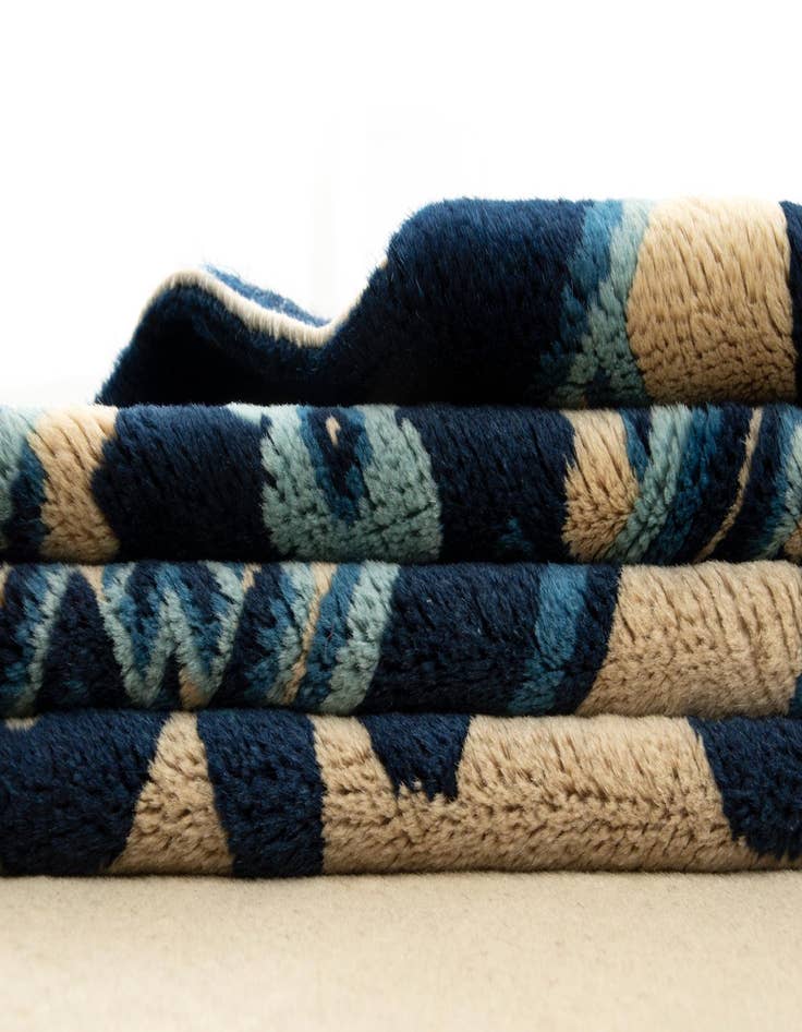 Detail image of  8' 11 x 11' 7  Hand Knotted China Rug