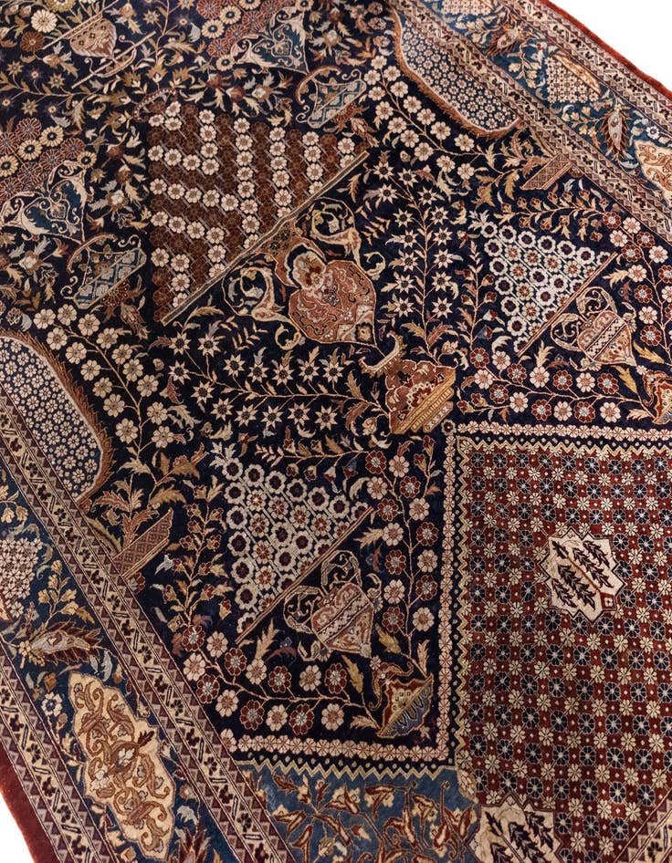 Detail image of  5' 1 x 8' 2 China Silk Rug