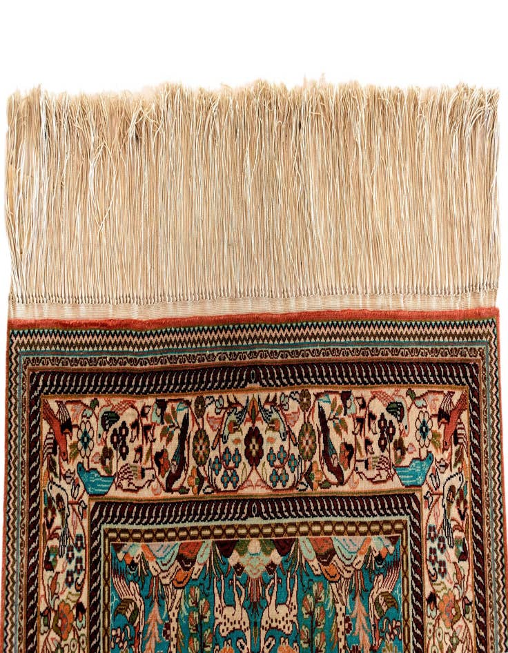 Detail image of 2' x 3' China Silk Rug