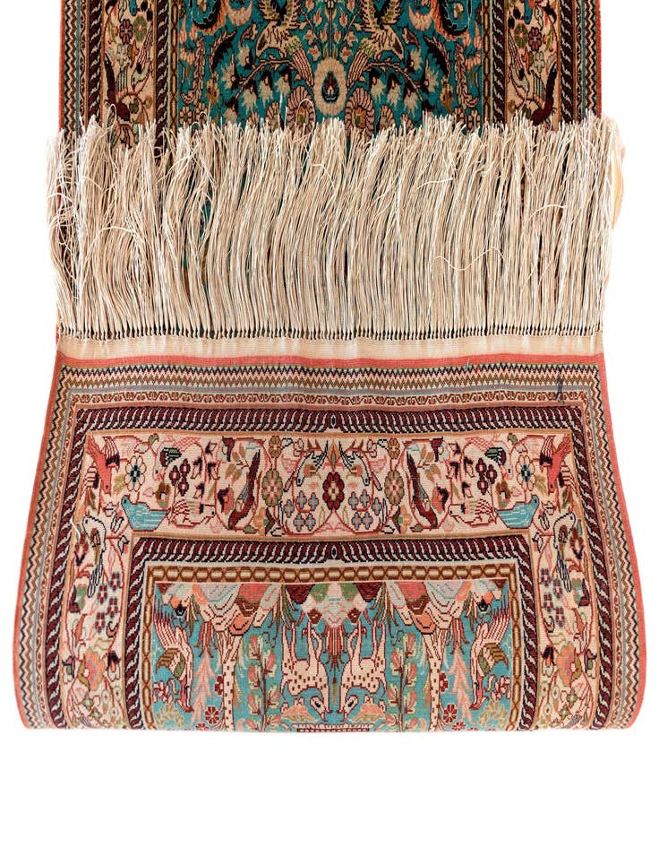 Detail image of 2' x 3' China Silk Rug