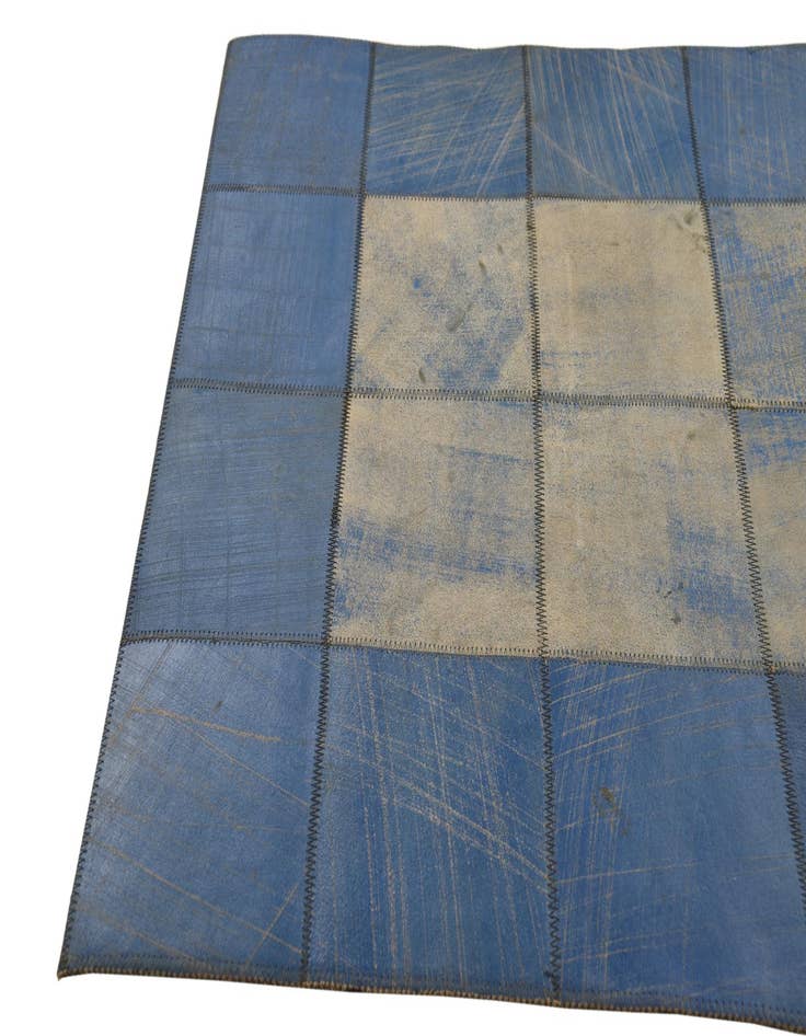 Detail image of  2' x 3' Cowhide Leather Rug