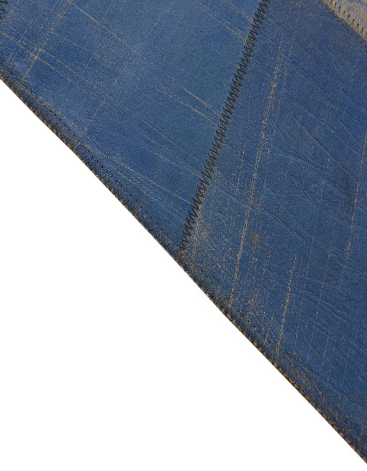 Detail image of  2' x 3' Cowhide Leather Rug