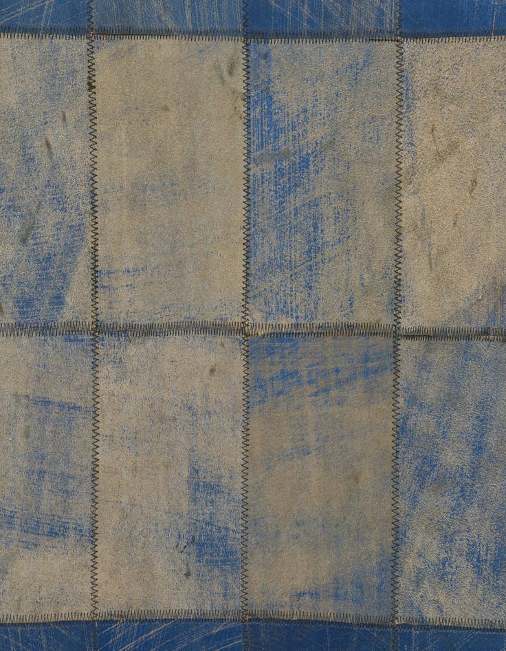 Detail image of  2' x 3' Cowhide Leather Rug