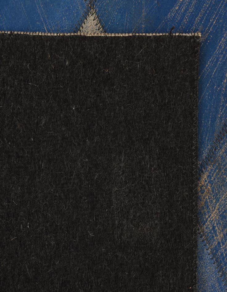 Detail image of  2' x 3' Cowhide Leather Rug