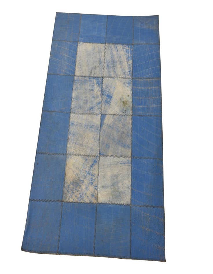 Detail image of  2' x 3' Cowhide Leather Rug