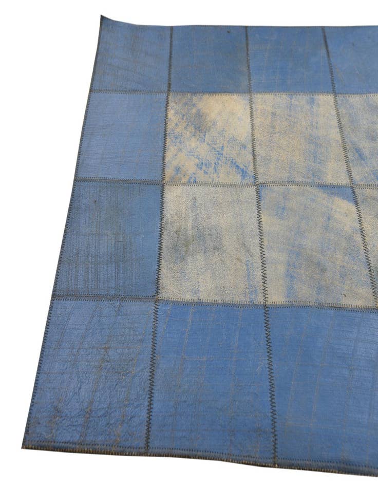 Detail image of  2' x 3' Cowhide Leather Rug