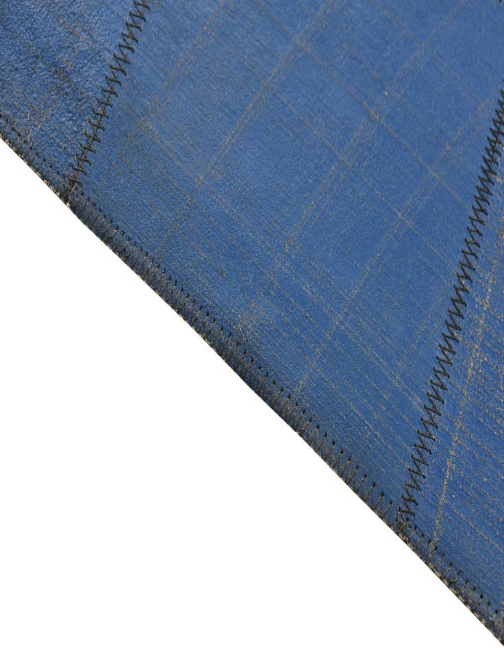 Detail image of  2' x 3' Cowhide Leather Rug