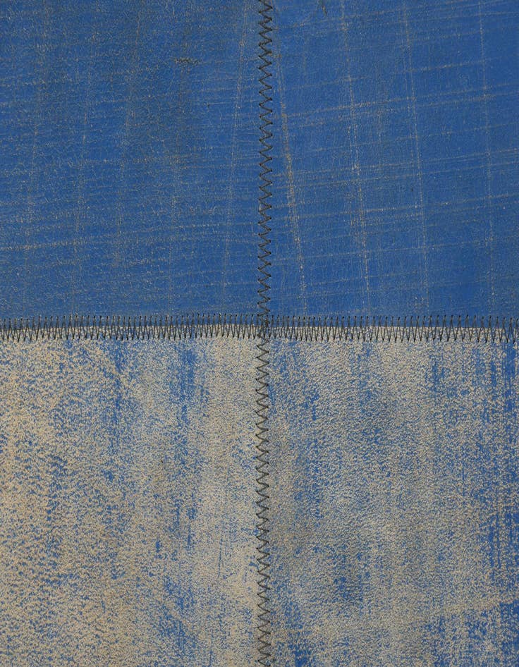 Detail image of  2' x 3' Cowhide Leather Rug