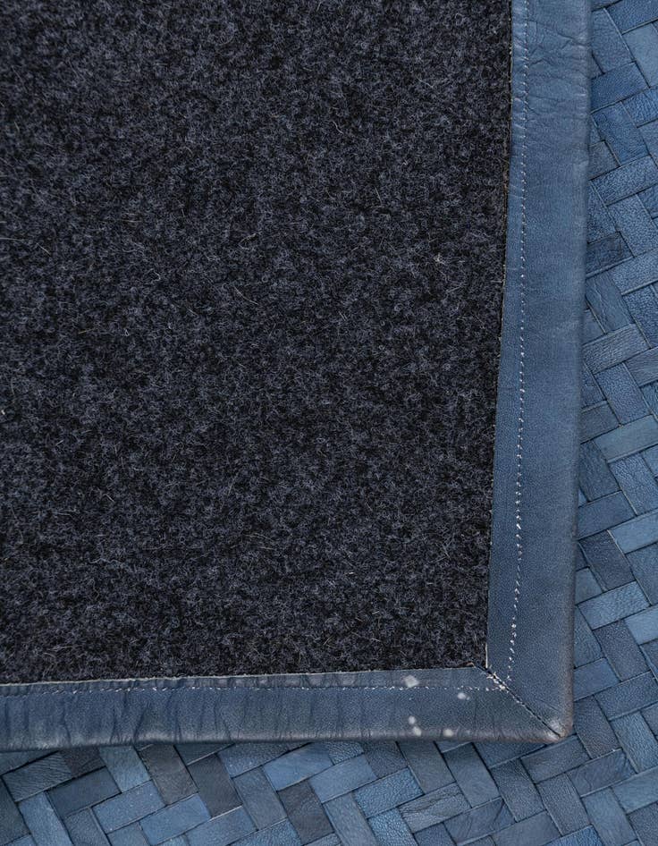 Detail image of  4' x 6' Cowhide Leather Rug