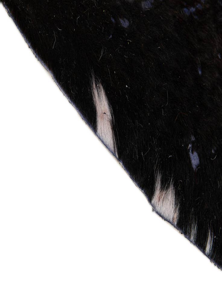 Detail image of  6' 7 x 7' 7 Cowhide Leather Rug