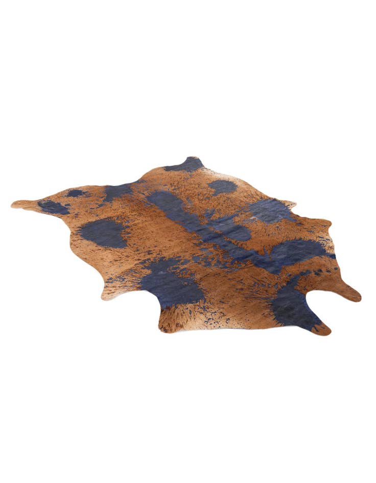Detail image of  6' x 7' Cowhide Leather Rug
